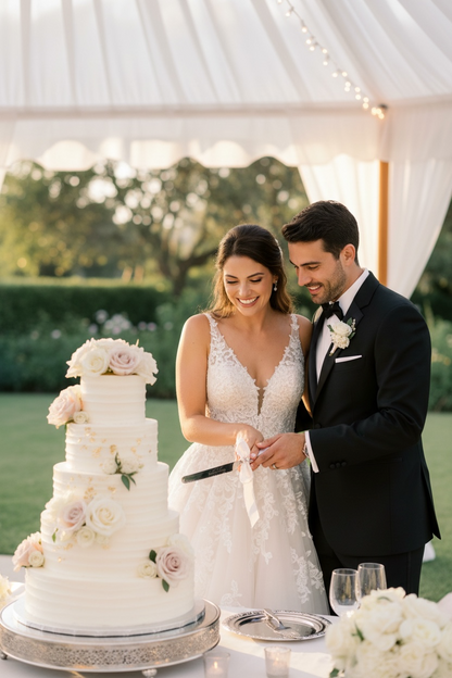 Wedding Cake Serving Set