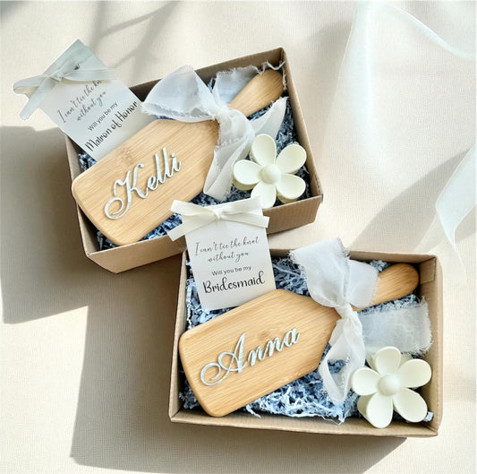 Proposal Box for Bridal Party Gift Set for Wedding Party Proposal Basket