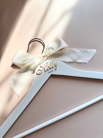 Personalized Wedding Dress Hanger