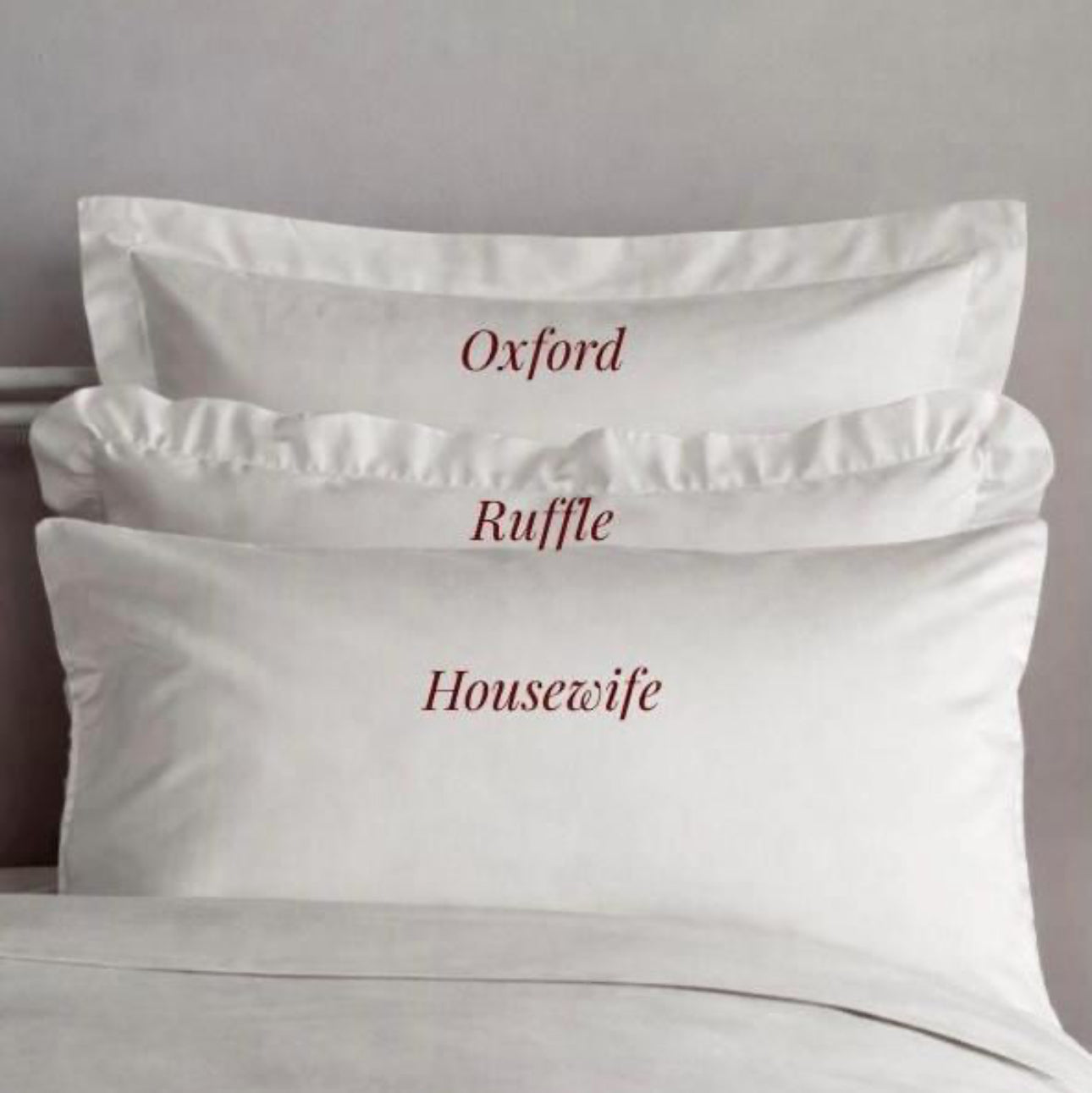 Personalized Embroidered Pillowcase Bride to Be