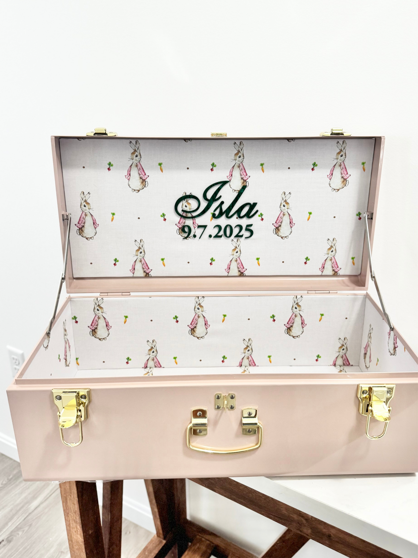 toddler first birthday gift with her name Keepsake Trunk with Name Baby Girl Memory Box Chest for Toddler Girl Pink Nursery Decor for Girl Baby Shower Gift for Baby Clothes Storage Personalized Wooden Baby Keepsake Box Baby Name Gift for Newborn Baby Gift for First Time Parents Heirloom Baby Gift for granddaughter Keepsake Personalized   Baby Keepsake Box Gift Box for New Born Baby Gift for First Born Daughter Gift for New Parents Gift for Baby Shower keepsake trunk pink with bows memory box