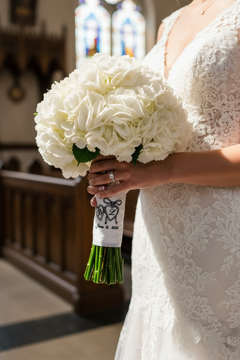 personalized wedding bouquet wrap embroidered initials bride keepsake gift custom bridal bouquet handle wrap wedding date embroidery something blue bouquet ribbon personalized bride gift heirloom embroidered bouquet wrap monogram bride accessory unique bridal shower gift personalized bouquet wrap keepsake custom wedding bouquet ribbon elegant embroidered bridal bouquet accessory sentimental bride gift wedding day bouquet wrap monogrammed bouquet ribbon custom bride keepsake gift embroidered wrap