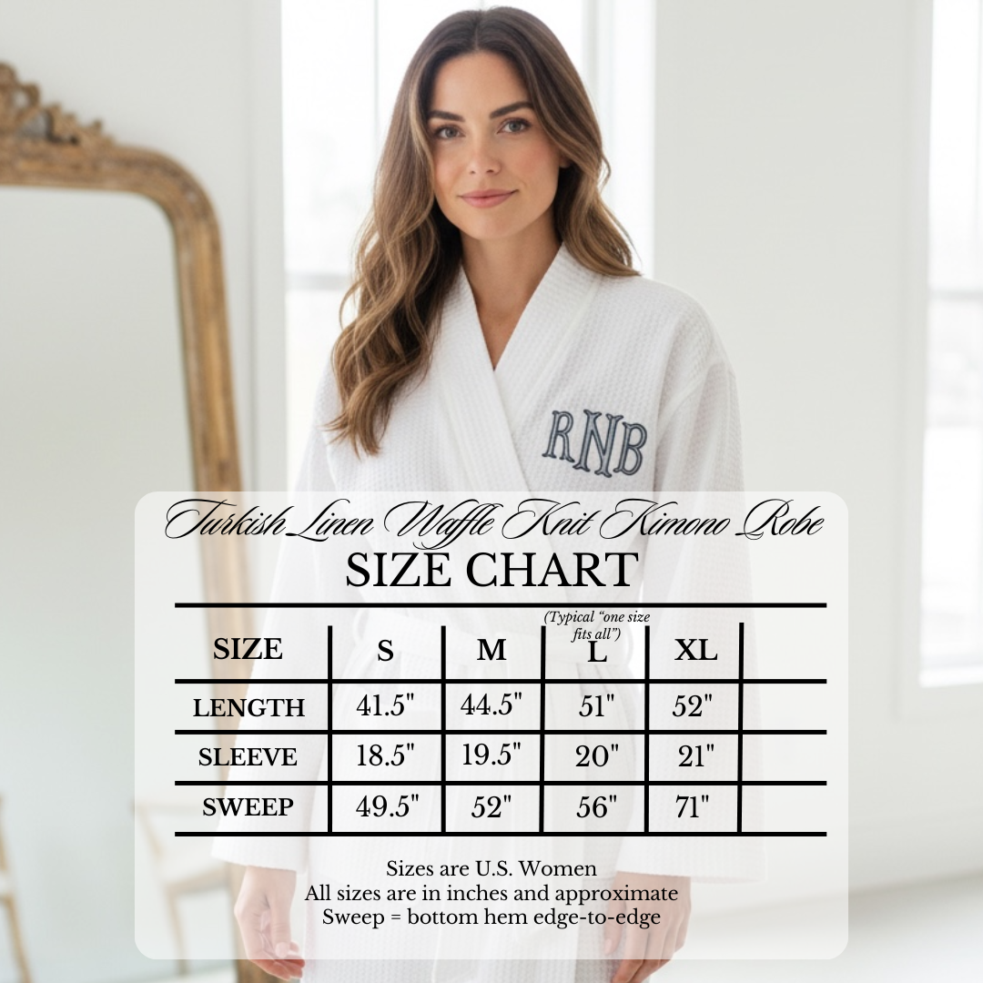 embroidered monogram waffle knit bridal robe personalized bride getting ready outfit custom initial bridesmaid robe wedding morning makeup cover up lightweight spa robe bachelorette party matching robes bridal party gift for her girl weekend spa robe custom wedding day loungewear monogrammed bridesmaid proposal gift white bridal shower gift personalized wedding keepsake robe custom embroidered initial robe custom initial for bride bridesmaid bachelorette party girl weekend matching robes gifts