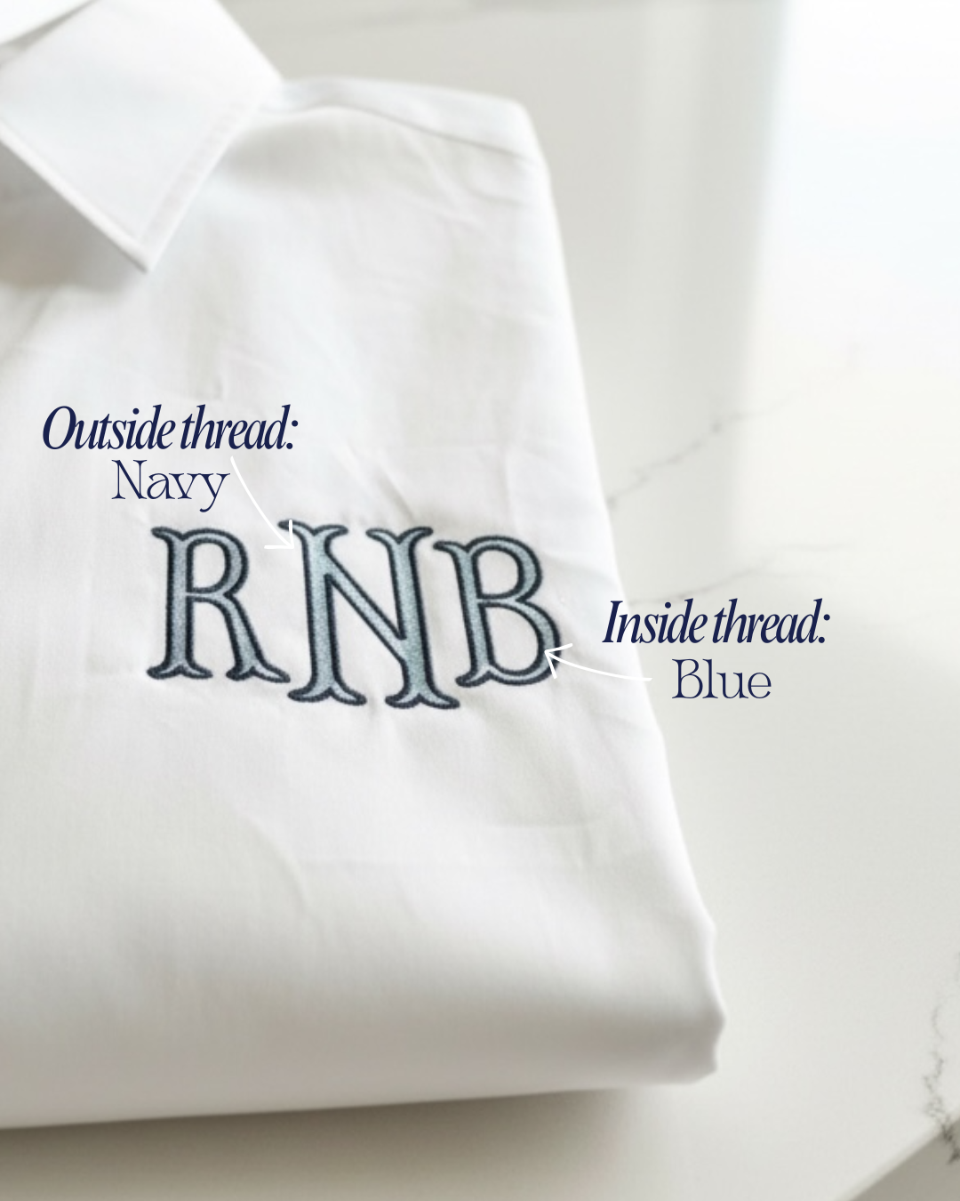 Monogram Embroidered Button Down Oversize Shirt Women