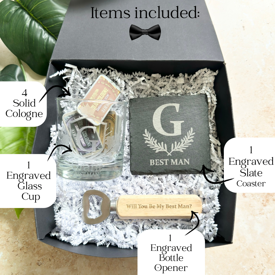 Best Man Proposal Gift Set