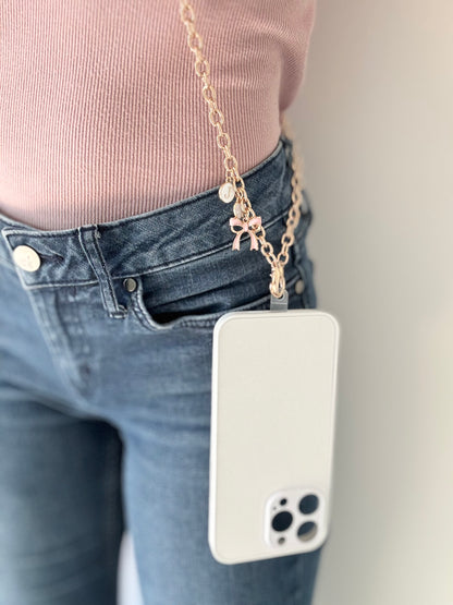 Phone Strap Crossbody Cell Phone Holder Purse Phone Strap Gift for Teen Daughter Easter Basket Stuffer Gift for Best Friend Birthday Gift cell phone sling Crossbody strap cell phone loop iPhone holder strap phone purse Crossbody lanyard carrier phone