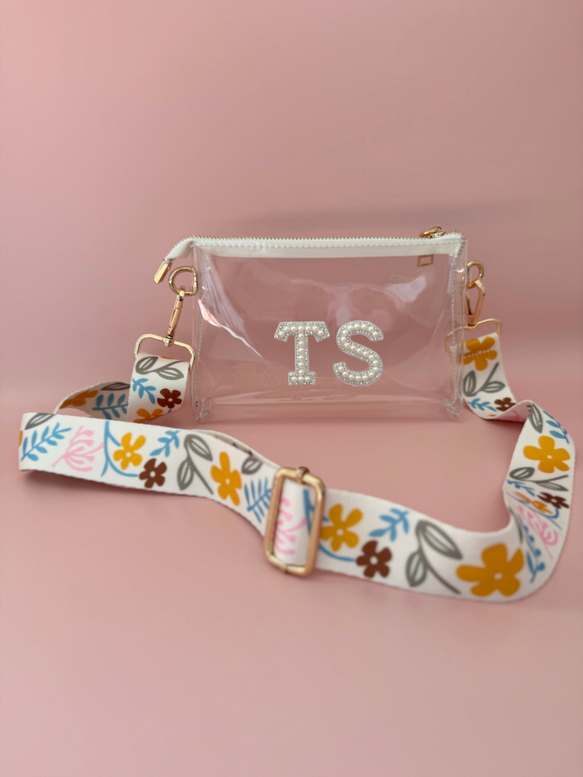 Game Day Stadium Purse Clear Game Day Football Shaped Handbag