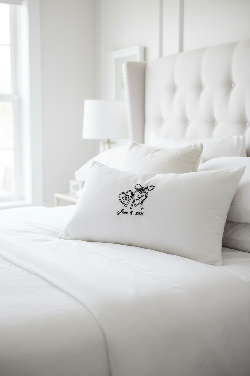 personalized embroidered pillowcase for bride to be engagement gift future mrs bridal shower present custom wedding pillowcase for newly married couple housewarming bedroom decor best friend gift embroidered name pillowcase wedding keepsake cozy newlywed home styling romantic personalized bridal gift embroidered pillowcase future mrs bedroom bridal shower gift personalized pillowcase for her engagement gift pillowcase for bride newlywed housewarming pillowcase embroidered pillowcase wedding home