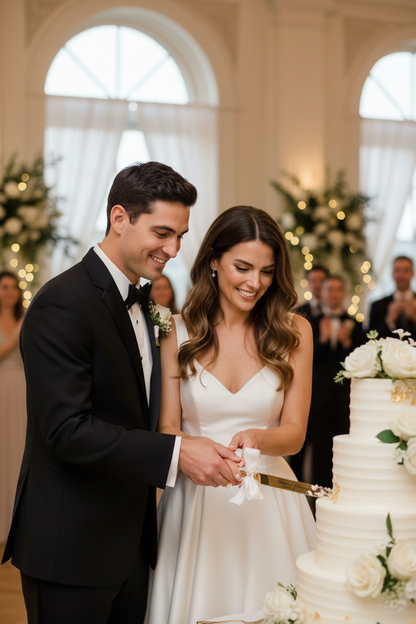 Wedding Cake Serving Set