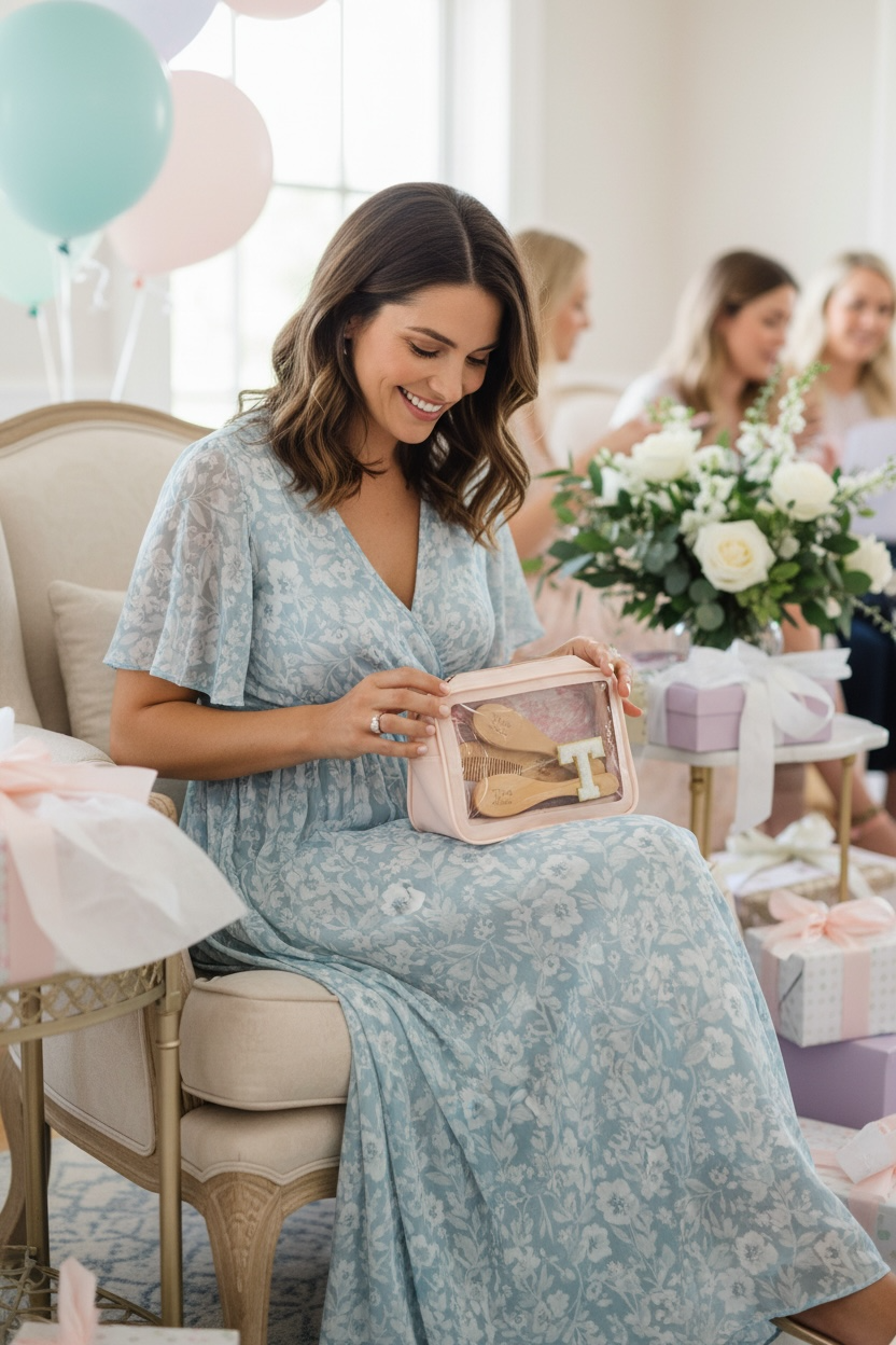 Engraved Hair Brush Baby Girl Keepsake