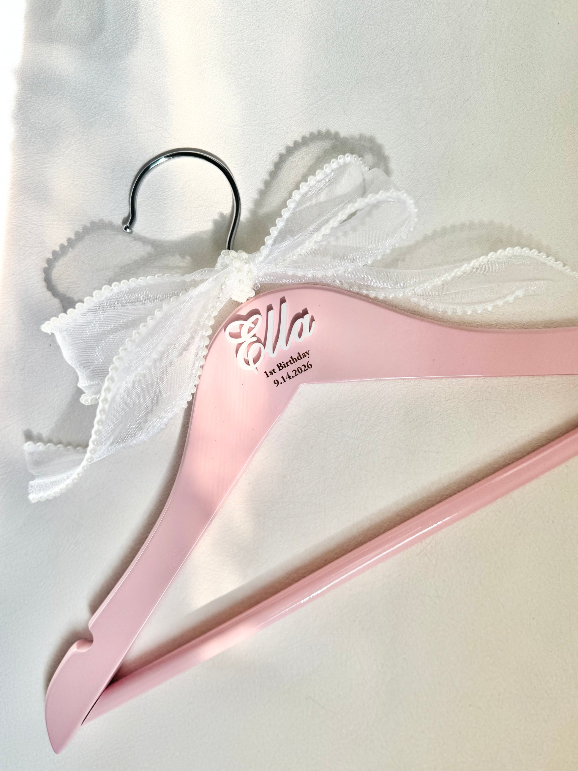 Personalized 1st birthday dress hanger for toddler girl first birthday outfit keepsake hanger for baby girl photoshoot prop newborn first outfit hanger custom engraved wooden hanger baby shower gift for niece or granddaughter special keepsake for daughter birthday party dress hanger milestone outfit display timeless memory gift for parents or grandparents heirloom hanger for smash cake photoshoot outfit or special occasion first birthday celebration baby girl first outfit hanger with name custom