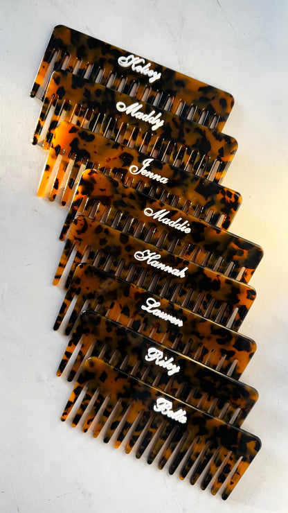 Tortoise shell hair accessory for bride gift for bride to be something blue gift for bridesmaid from bride to matron of honor gift for wedding day prop for photos on wedding day gift for bride to be engagement gift idea for new bride hair accessory gift for bridesmaid proposal box for wedding party gift idea hair accessories with name for bridesmaid hair comb gift for bride in bride gift basket filler item for wedding shower gift for new bride engagement party gift basket item for bride niece bridal shower