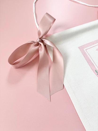 baby announcement banner girl baptism party decor for toddler first birthday pink banner canvas with name personalized bassinet sign monogram crest flag elegant nursery wall hanging custom baby shower decoration keepsake for newborn photo backdrop baptism reception decor toddler birthday banner personalized girl birthday banner baptism day celebration pink and white christening decoration custom monogrammed flag unique baby gift idea personalized banner for girls first birthday party decor pink