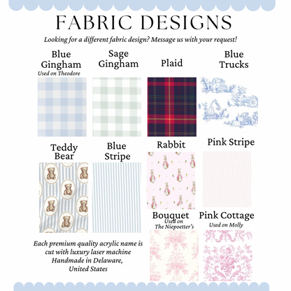 Personalized Keepsake Trunk with Name for Nursery