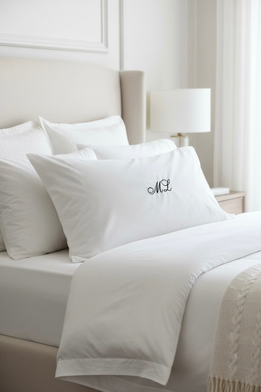 embroidered pillowcase with name personalized pillow cover with initial monogram custom name pillow for bride keepsake gift newly engaged friend wedding shower present engagement gift idea bridal bedroom decor heirloom pillow cover custom wedding pillow personalized home decor romantic bride to be engagement keepsake personalized bedding monogram pillowcase custom name embroidery wedding anniversary bridal shower decor sentimental keepsake pillow best friend engagement embroidered pillow cover