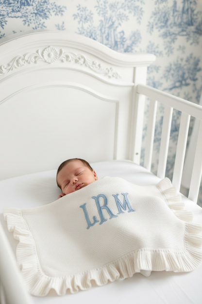 embroidered baby blanket personalized infant gift monogram newborn blanket for grandson custom baby shower keepsake gift for new mom personalized nursery throw blanket newborn crib decor custom embroidered baby blanket monogram newborn keepsake baby throw blanket custom crib bedding gift idea embroidered newborn swaddle blanket personalized baby room decor baby blanket Embroidered Custom Blanket for Baby Boy Ivory Blanket Name Baptism Grandbaby Gift Newborn Baby Shower Keepsake Gift New Baby