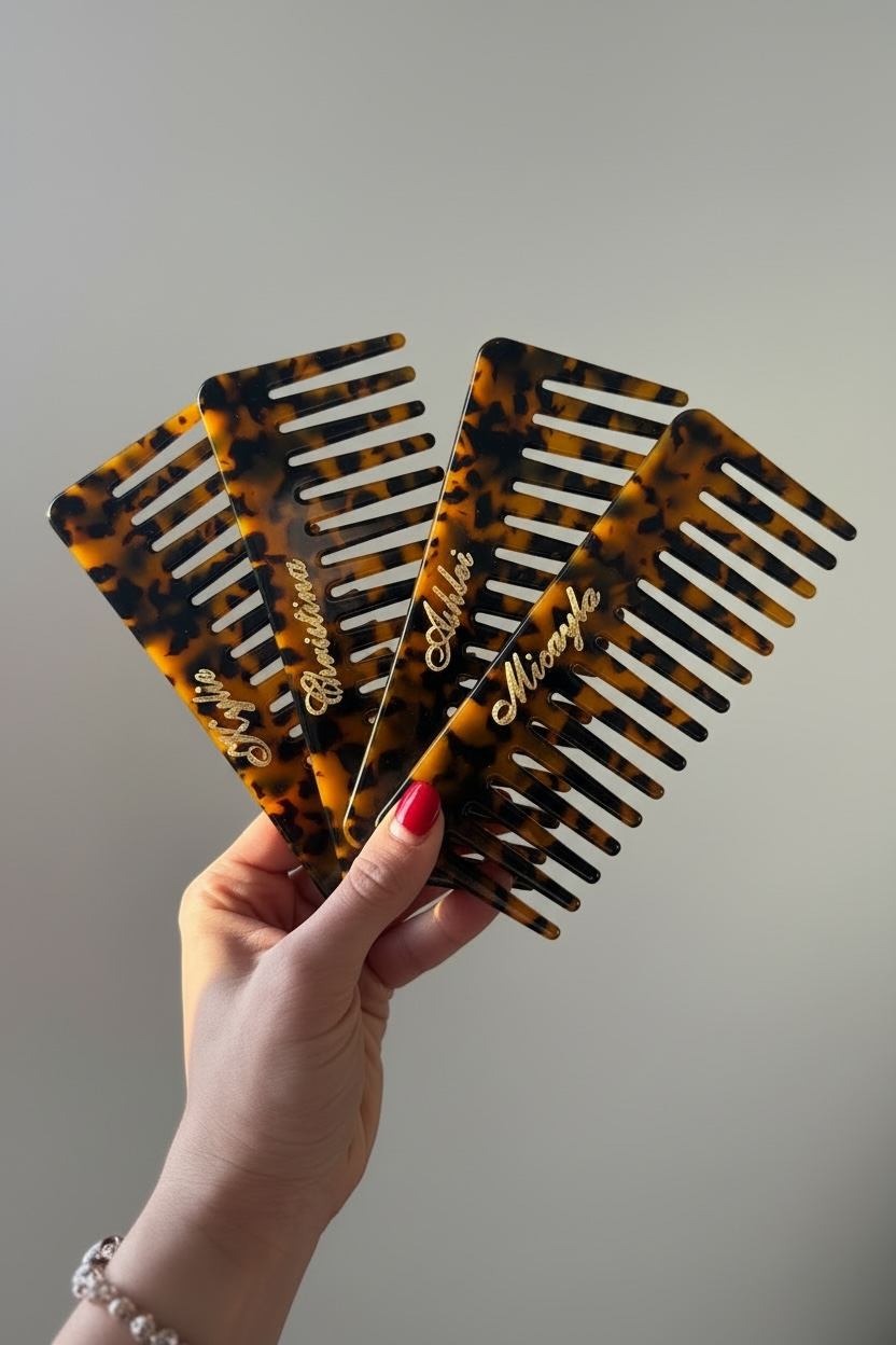 Tortoise shell hair accessory for bride gift for bride to be something blue gift for bridesmaid from bride to matron of honor gift for wedding day prop for photos on wedding day gift for bride to be engagement gift idea for new bride hair accessory gift for bridesmaid proposal box for wedding party gift idea hair accessories with name for bridesmaid hair comb gift for bride in bride gift basket filler item for wedding shower gift for new bride engagement party gift basket item for bride niece bridal shower