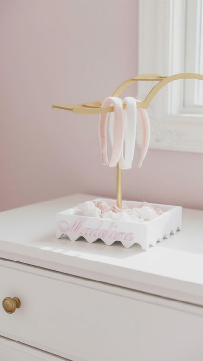 Personalized Hair Accessory Holder